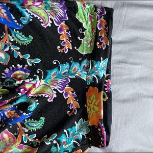 Ralph Lauren flared floral dress pant